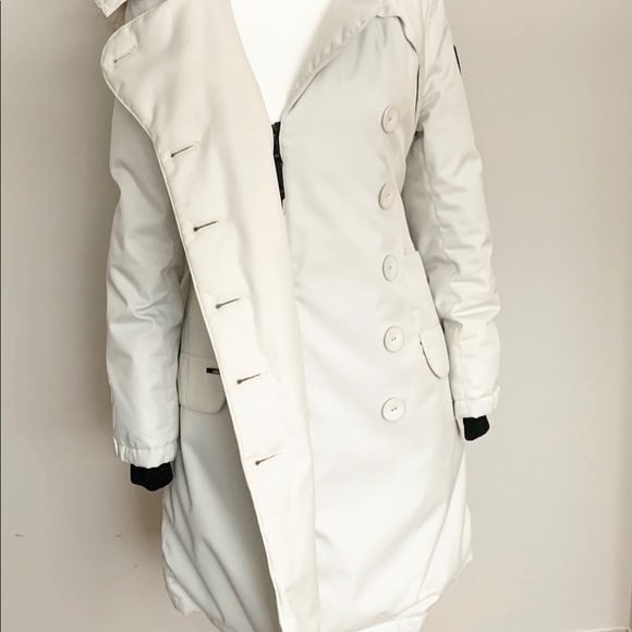 Nobis Peacoat Style Luna Cream Down Winter CoatXS - Picture 7 of 7
